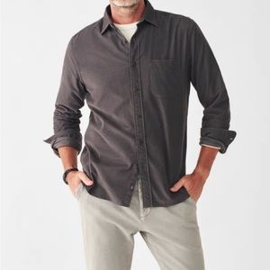 Faherty XL Stretch Corduroy Shirt olive excellent